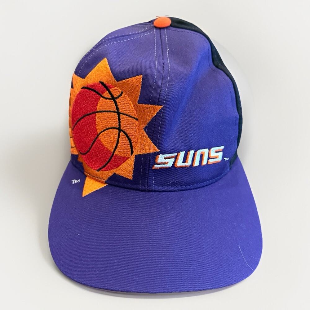 Vintage 90s Twins Enterprise NBA Phoenix Suns Adjustable Snapback Hat Cap